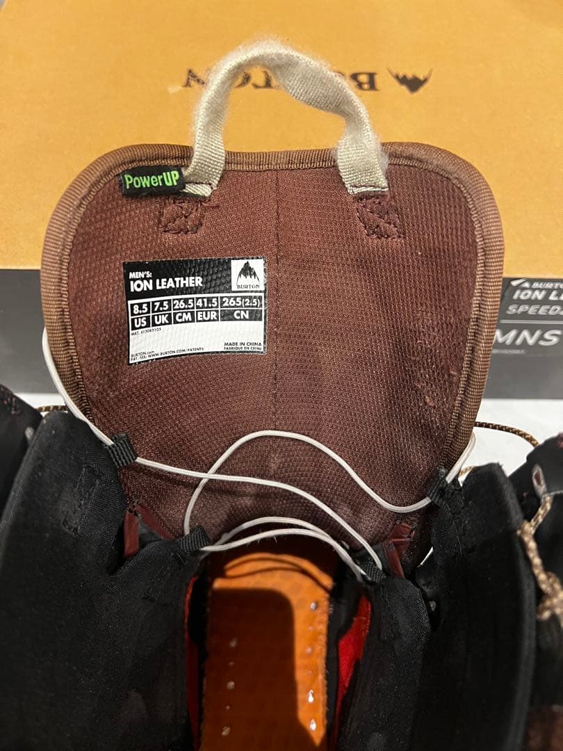 Burton ion バートン アイオン レザー　ブーツ 26.5cm