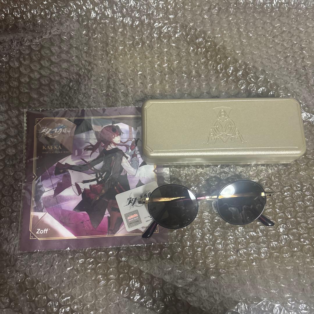 崩壊スターレイル zoff コラボ 眼鏡 カフカ