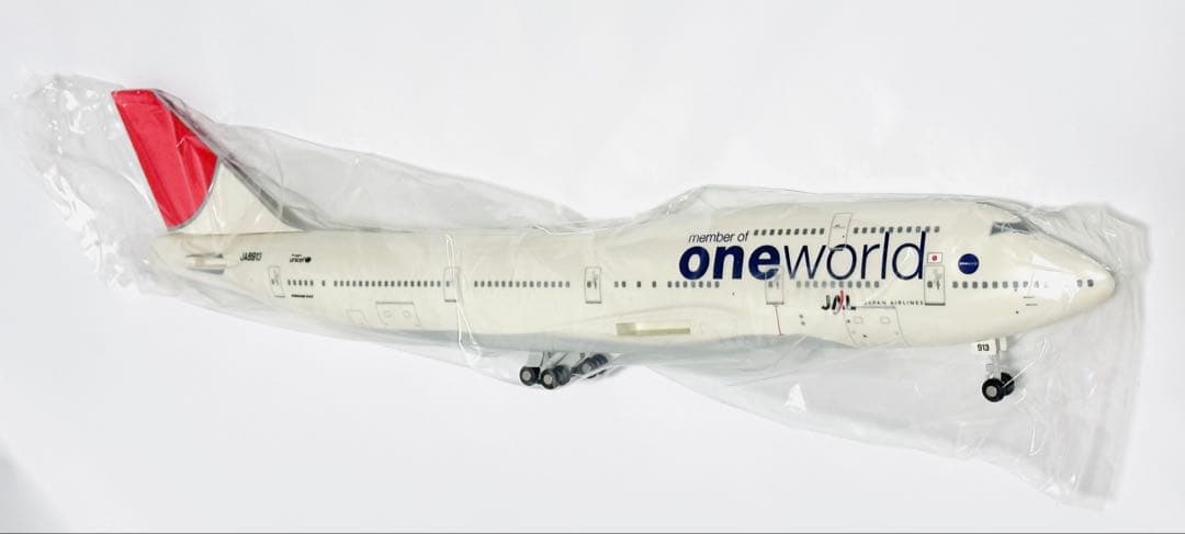 JALUX 1/200 B747-400 JAL one world塗装