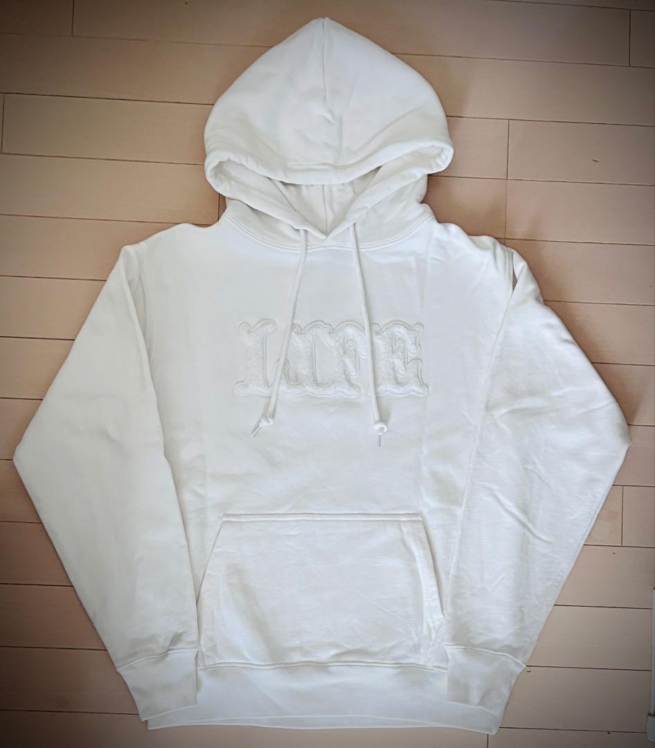 小沢健二　LIFEフッディー ホワイト Sサイズ