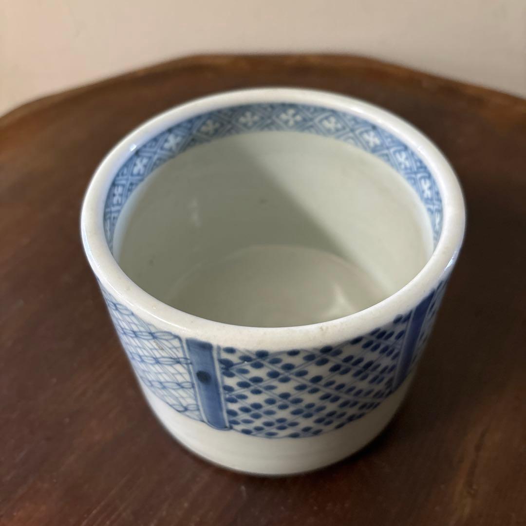 古伊万里染付　火入　江戸時代.明治　骨董品　アンティーク　古道具　白磁　李朝