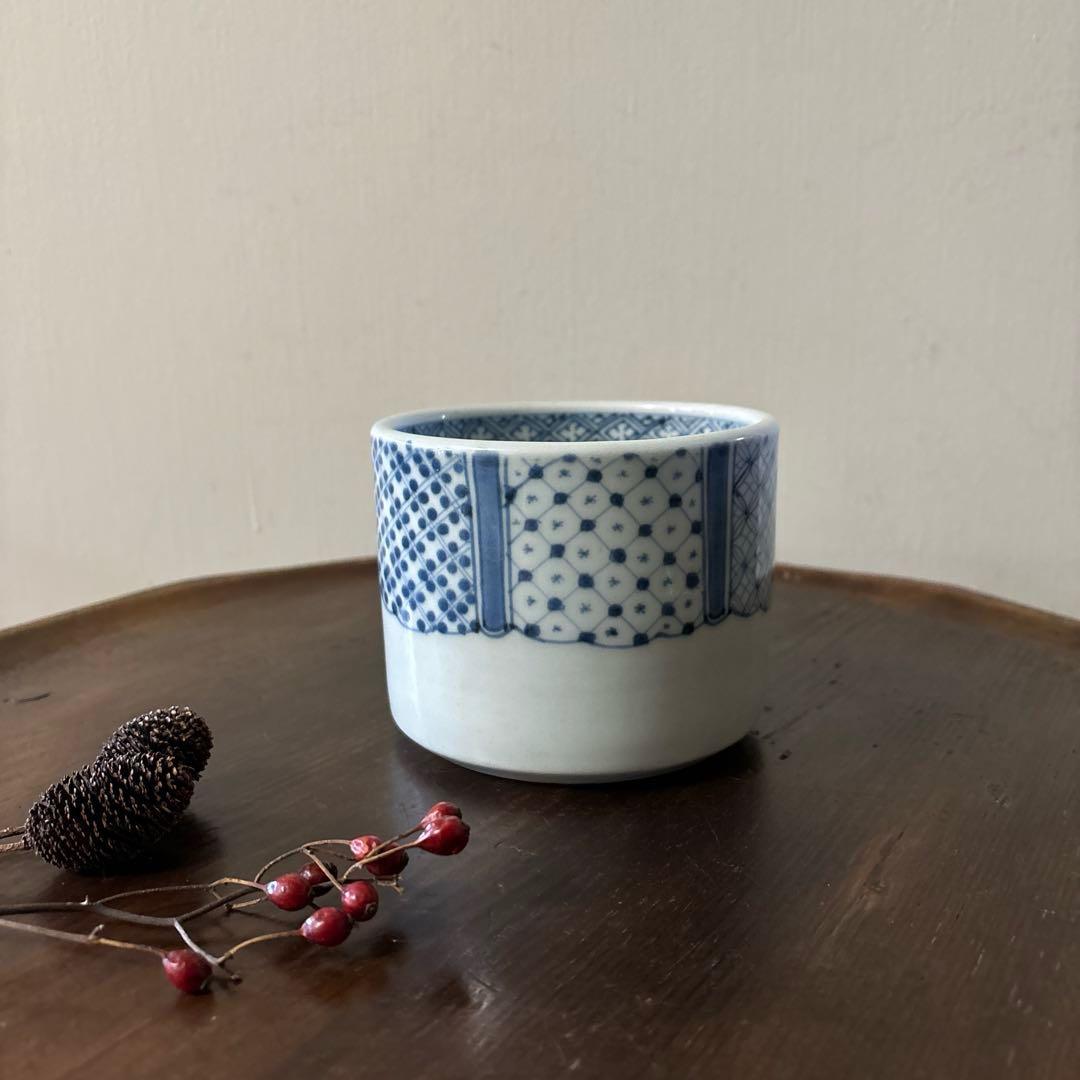 古伊万里染付　火入　江戸時代.明治　骨董品　アンティーク　古道具　白磁　李朝