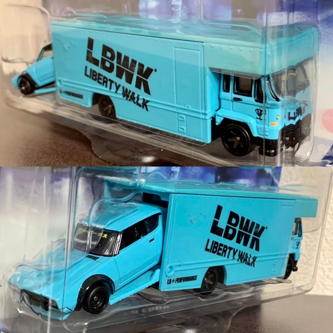 ホットウィール 日産 スカイライン 2000GT-R リバティー トランスポート