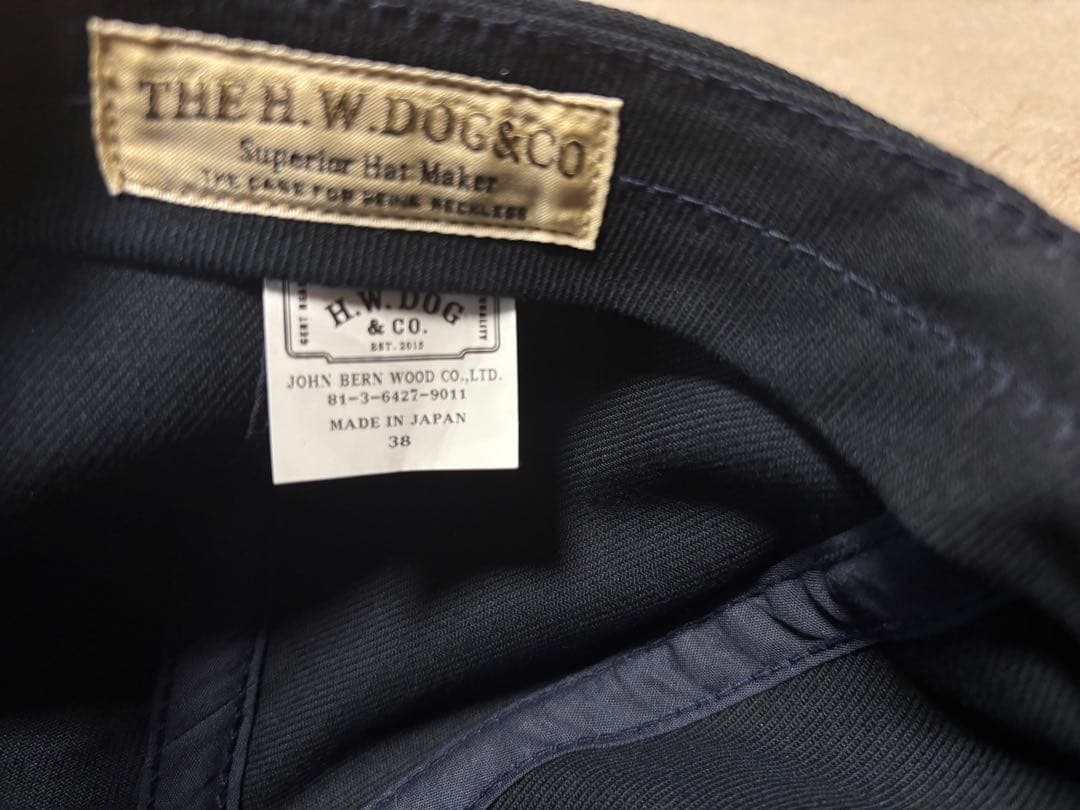 [美品]H.W.DOG & CO. キャップ
