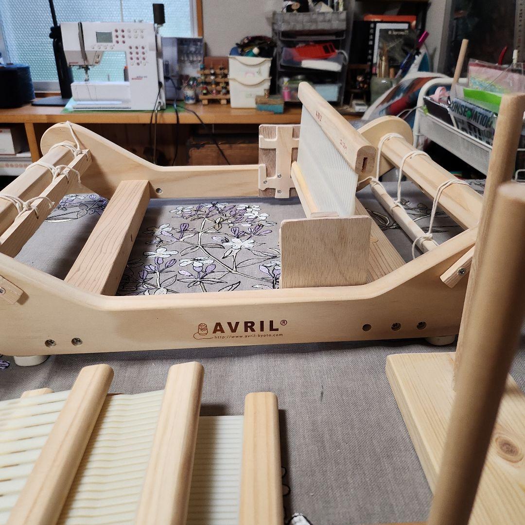 機織り機　卓上アヴリルLoom30　へドル3枚　部品欠品はハンドメイド