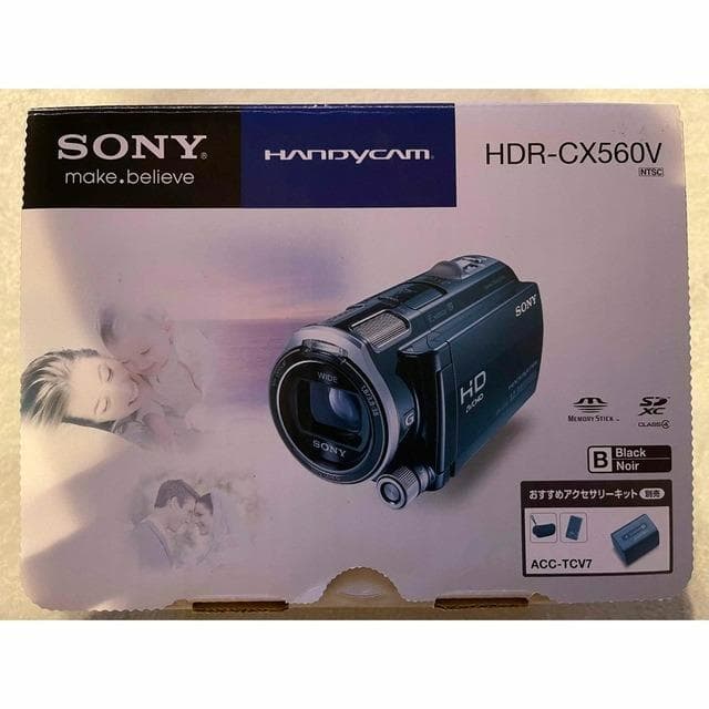 SONY HDR-CX560V ハンディカム 12.3メガピクセル