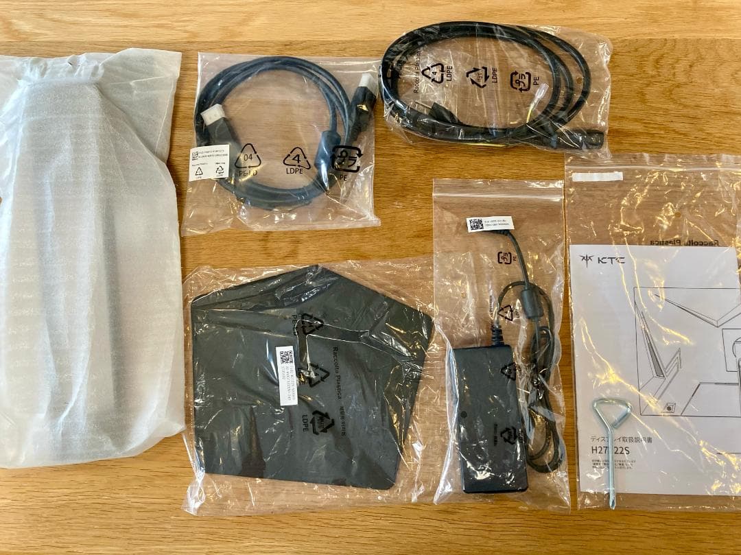 KTC 27インチゲーミングモニター WQHD (2560x1440) 美品 ②