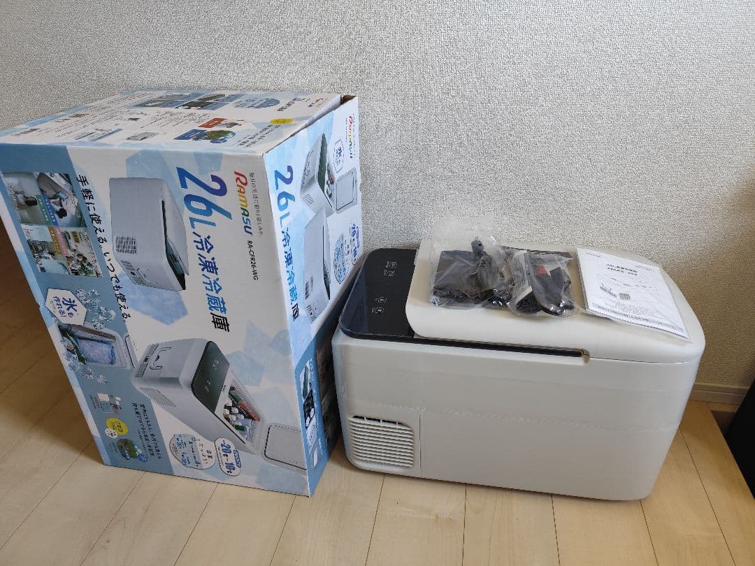 池商　ポータブル冷凍冷蔵庫 　RA-CFR26-WG 　26L