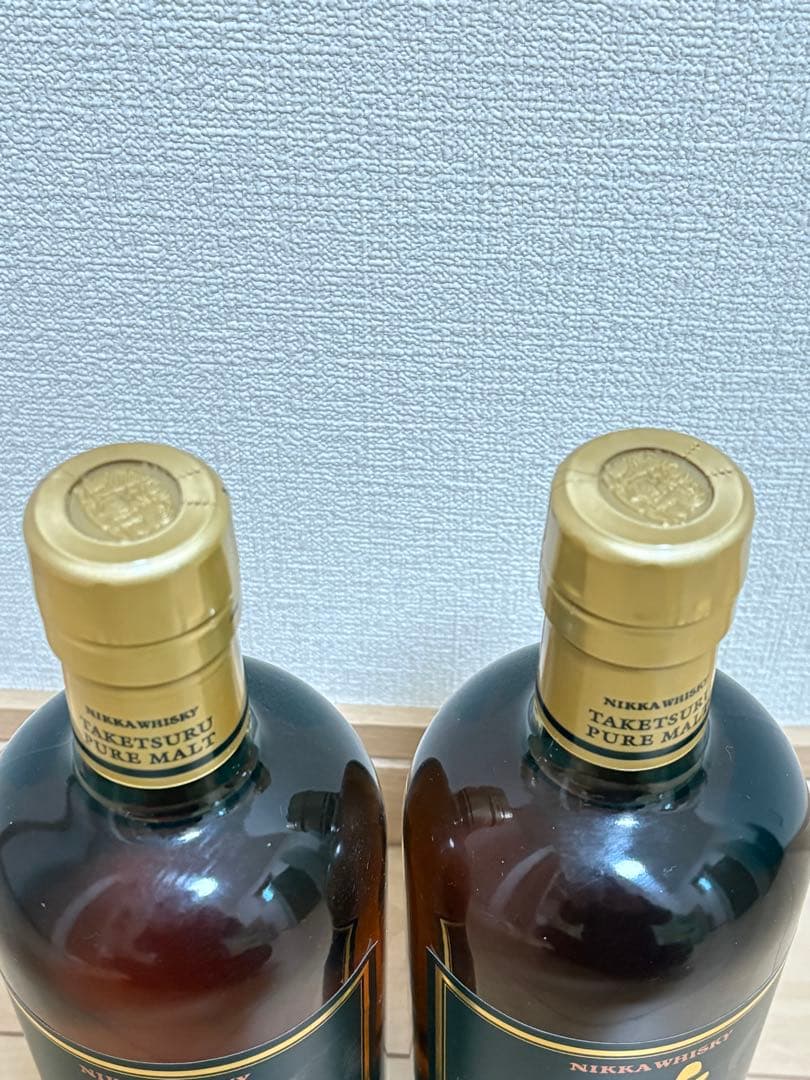 新品未開封　竹鶴ピュアモルト700ml旧ラベル 2本セット