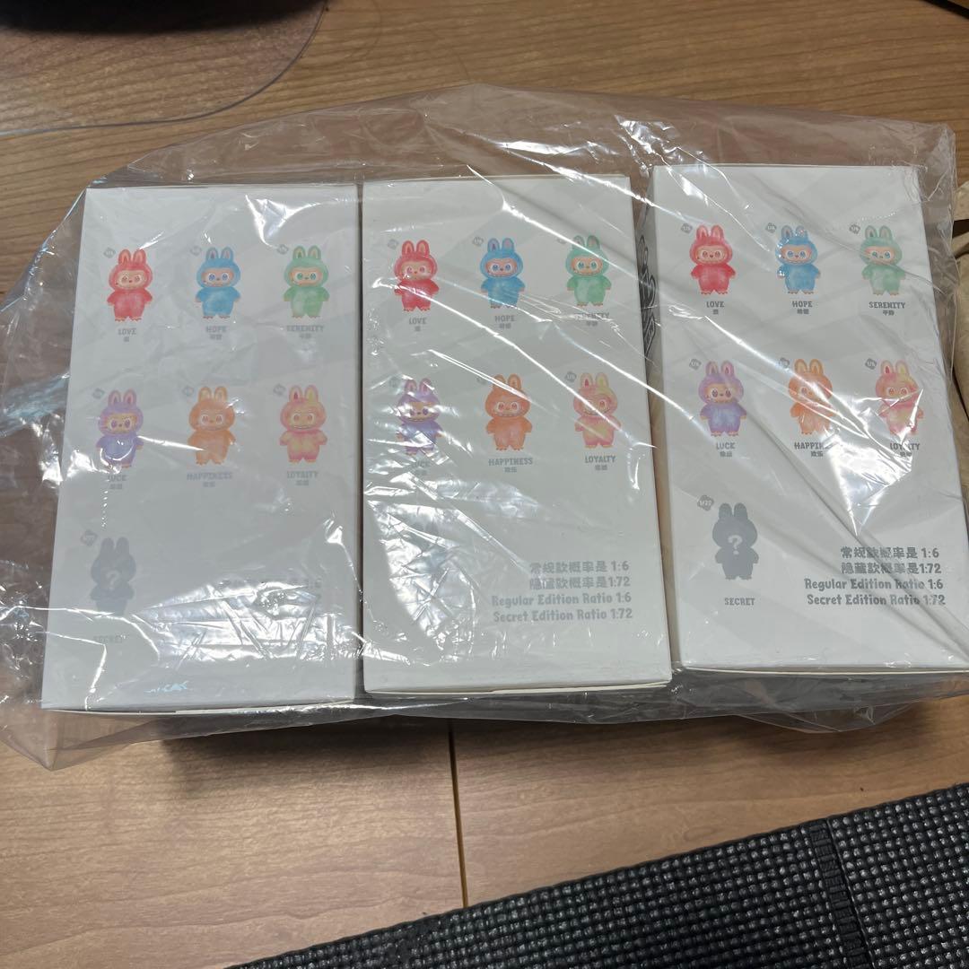 ラブブ エナジー　ぬいぐるみキーホルダー 未開封ピース　12個セット