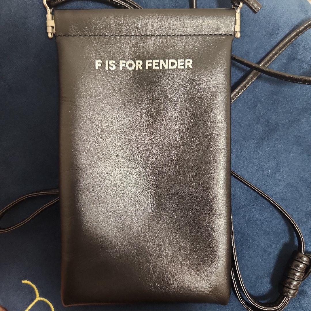 F IS FOR FENDER レザーポーチバッグ フェンダー