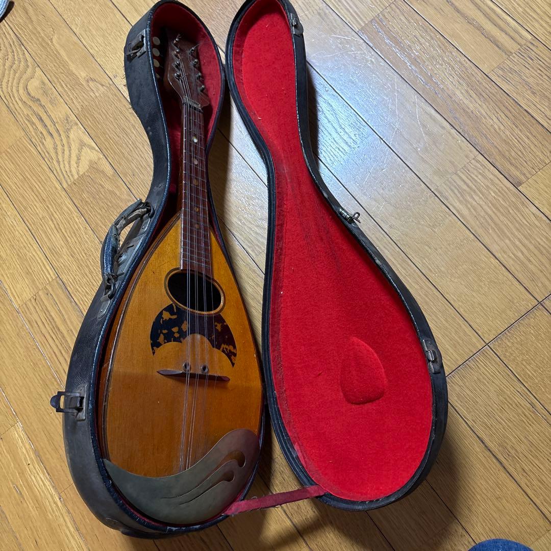 マンドリン　ラファエレ　カラーチェ　昭和　ヴィンテージ