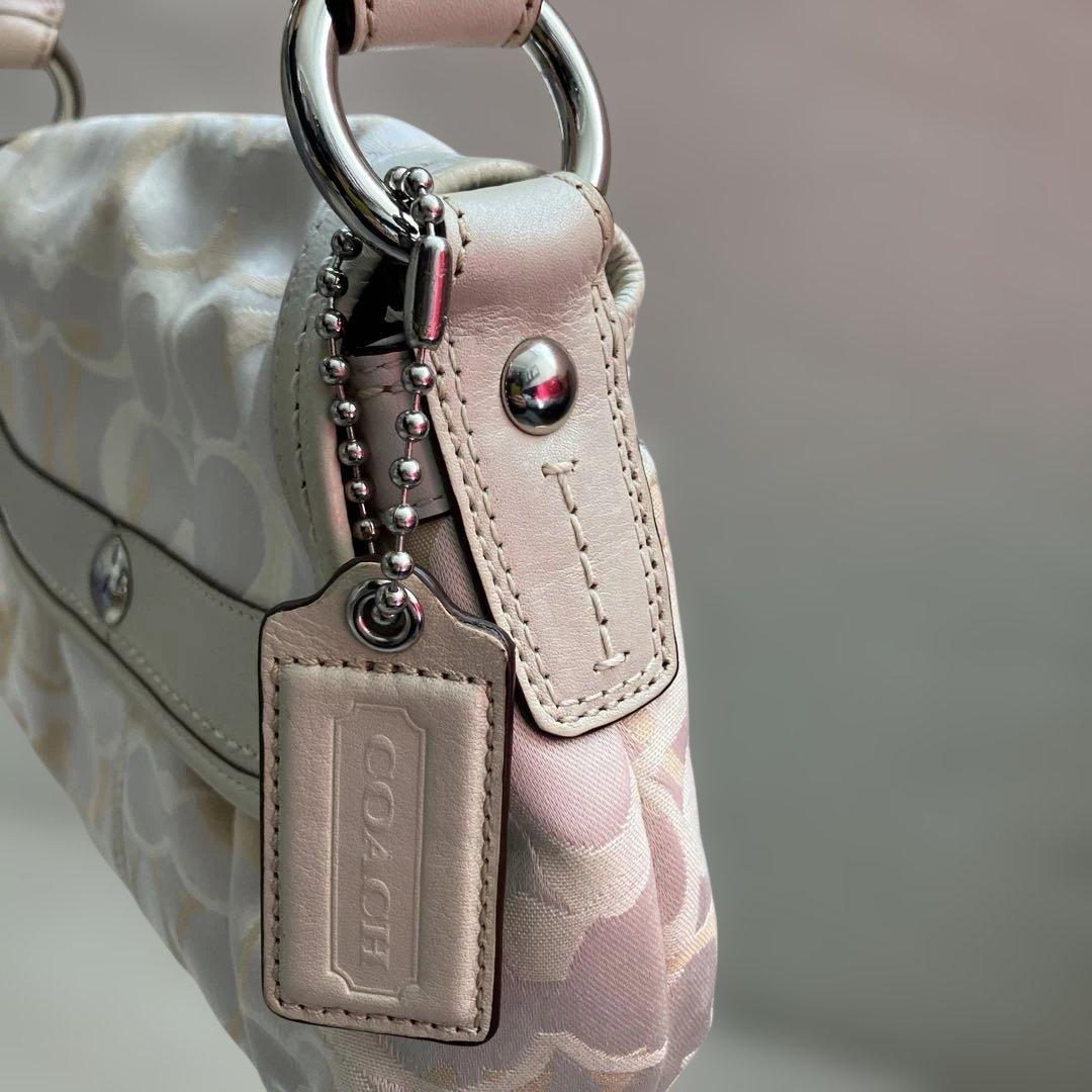 COACH ワンショルダーバッグ キャンバス シグネチャー