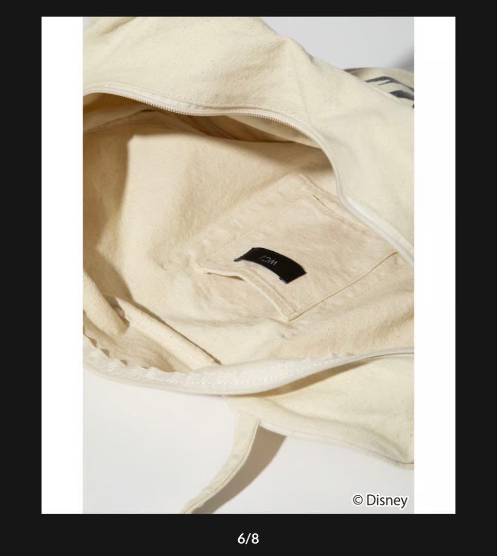 WCJ FACE DESIGN TOTE BAG(ミッキー)新品未使用タグ付き