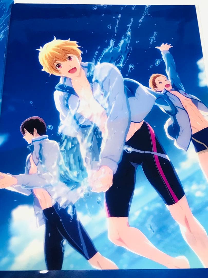 Free!RWクリアファイル8枚 七瀬遙 橘真琴 松岡凛 山崎宗介 桐嶋郁弥