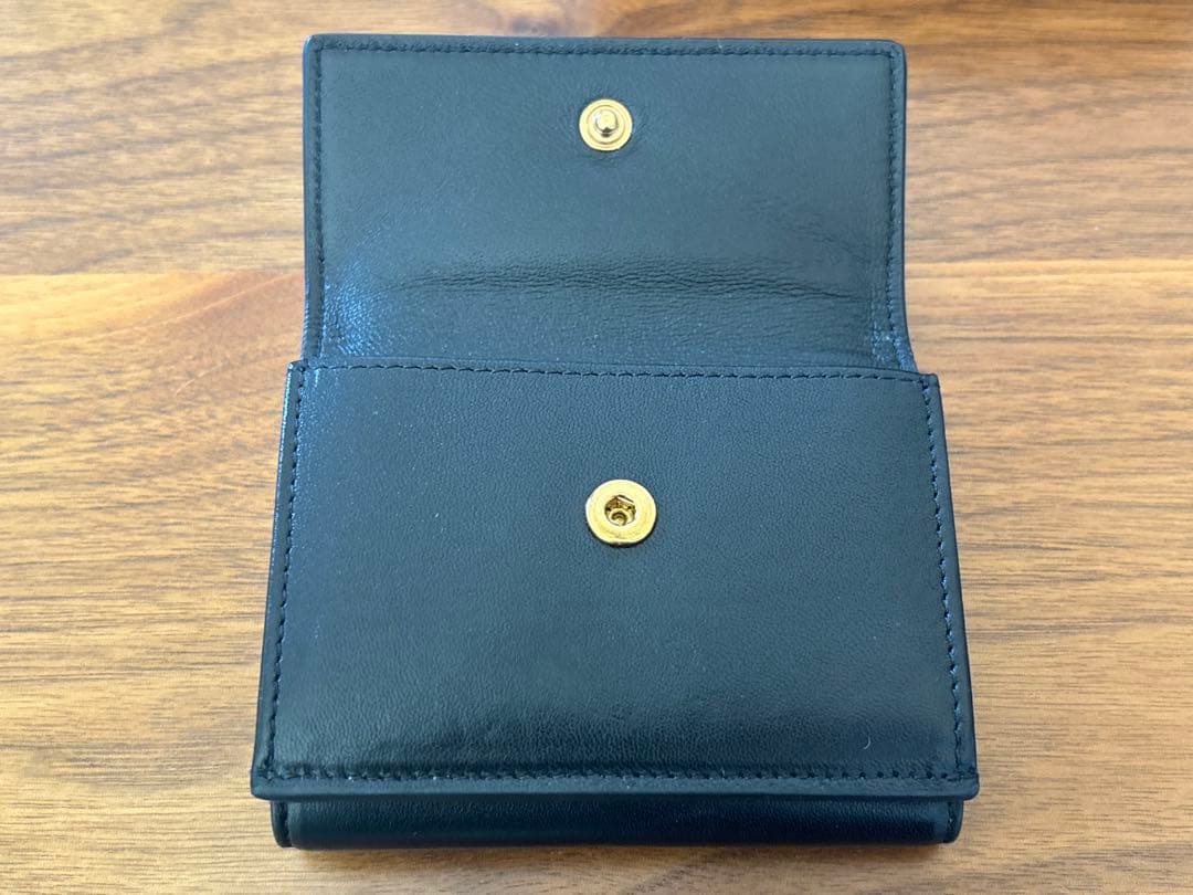 VERSACE ブラック 二つ折り財布