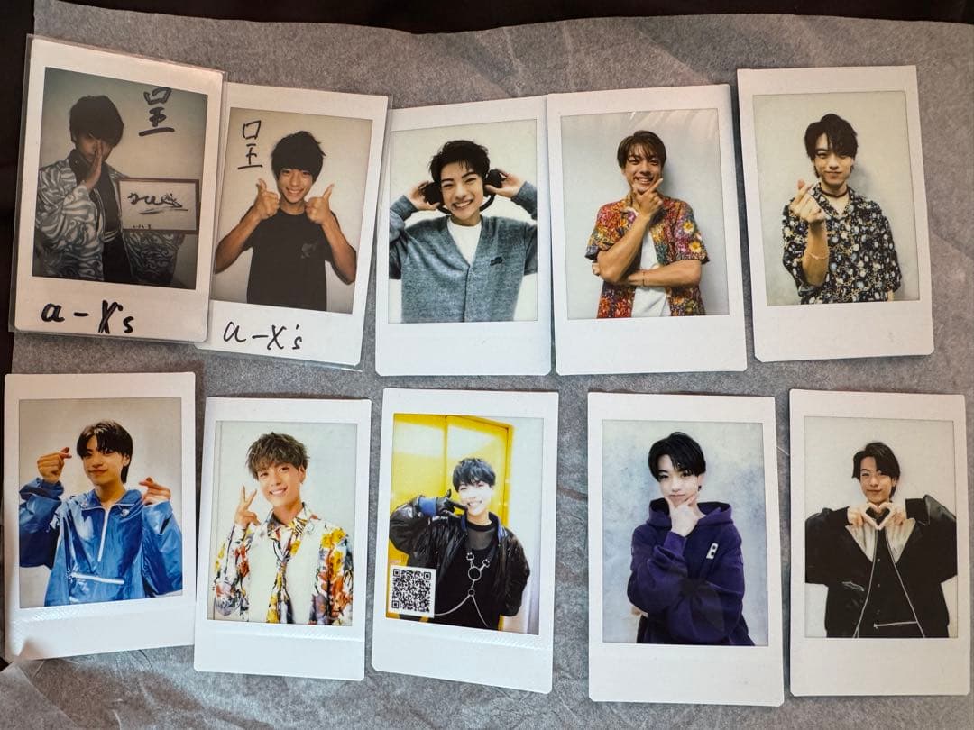 GENIC α-x's 西澤呈　チェキ