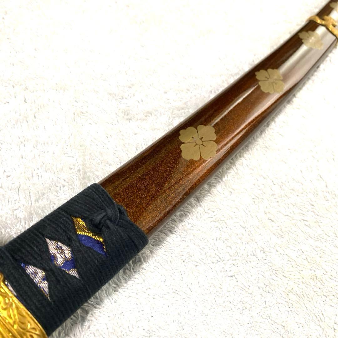 模造刀　武田信玄　来国長　陣太刀　金属刀身