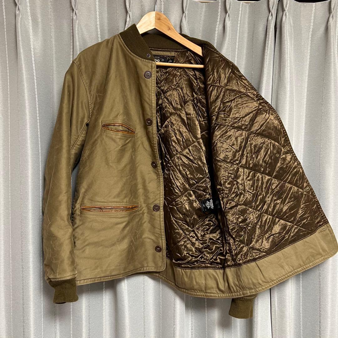 こ*う様 美品 RRL Leverton ジャングルクロス ボンバージャケット