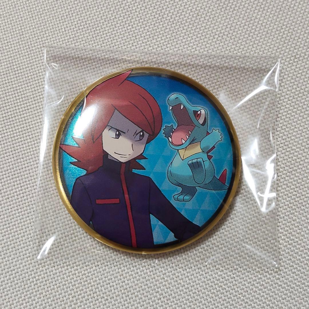 ポケモン 缶バッジコレクション ライバル&ワニノコ