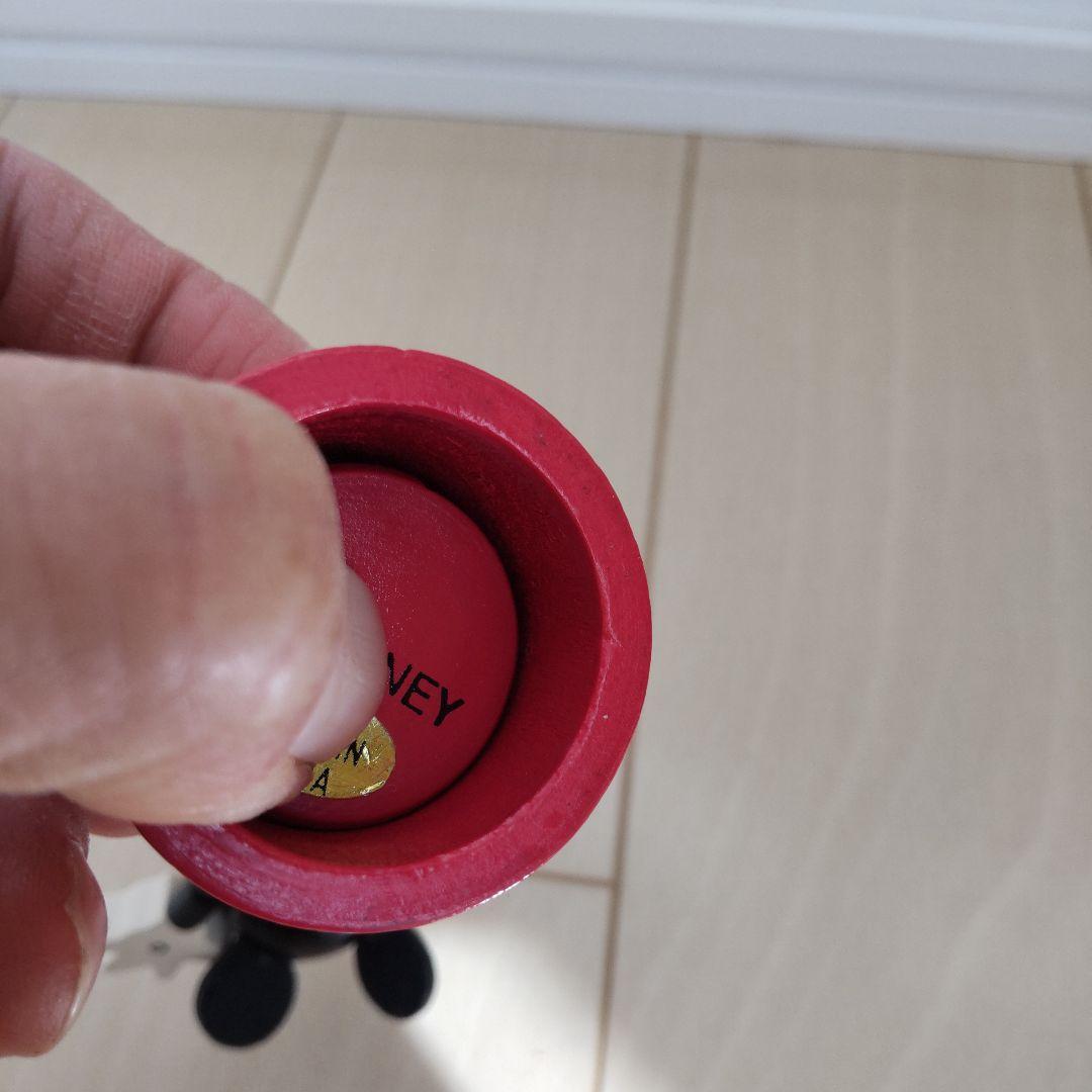 【レア】ミッキーマウス　脱力人形　プッシュパペット 　レトロ　時代物
