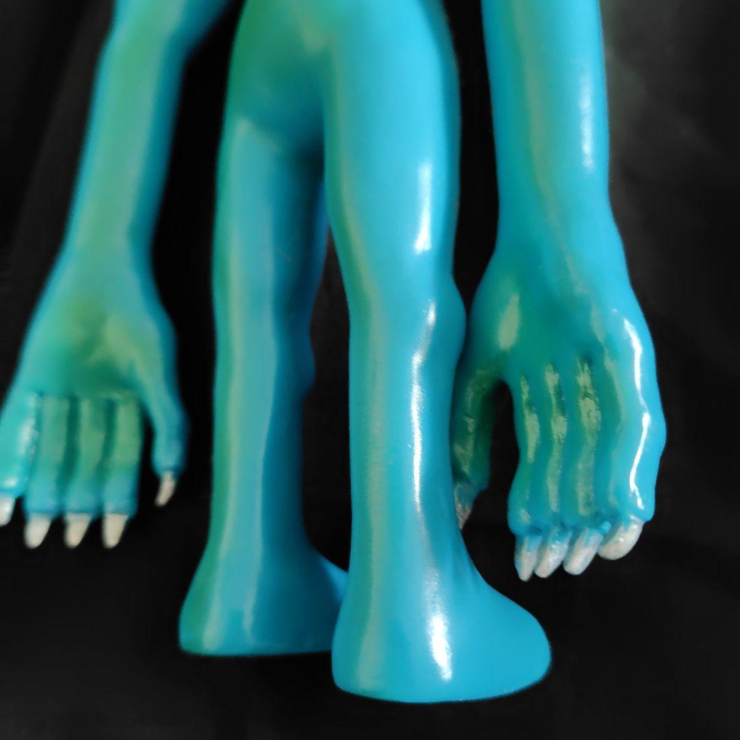 マーミット　宇宙人　青い怪獣フィギュア １９９７