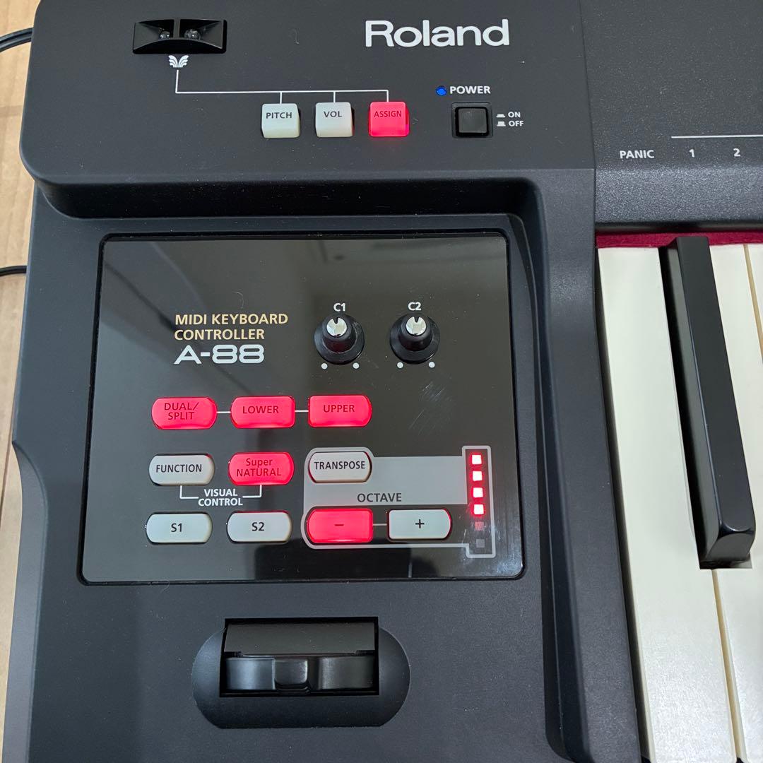 送料込み【美品】Roland A-88 電子ピアノMIDIキーボード ローランド