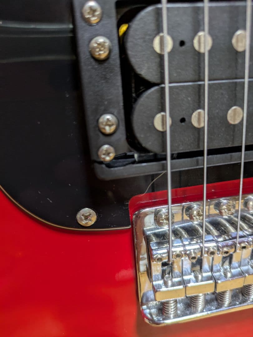 トムソン　Tomson エレキギター レッド　ストラト