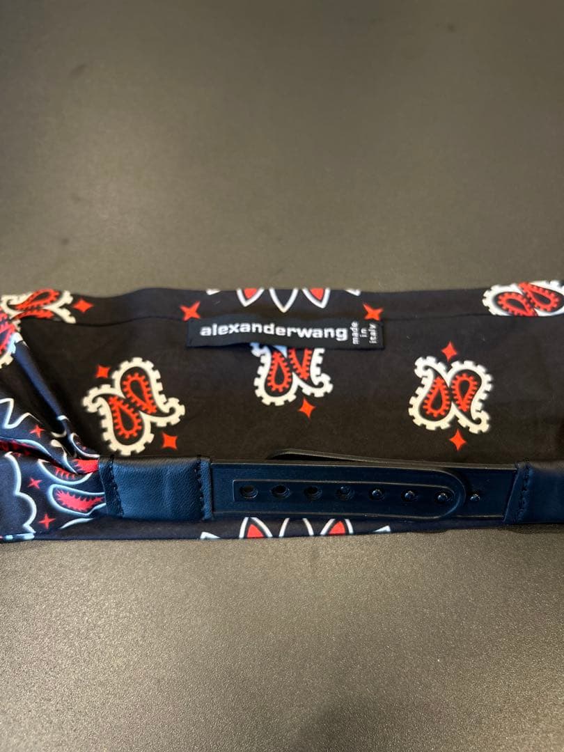 alexander wang バンダナ ヘアバンド