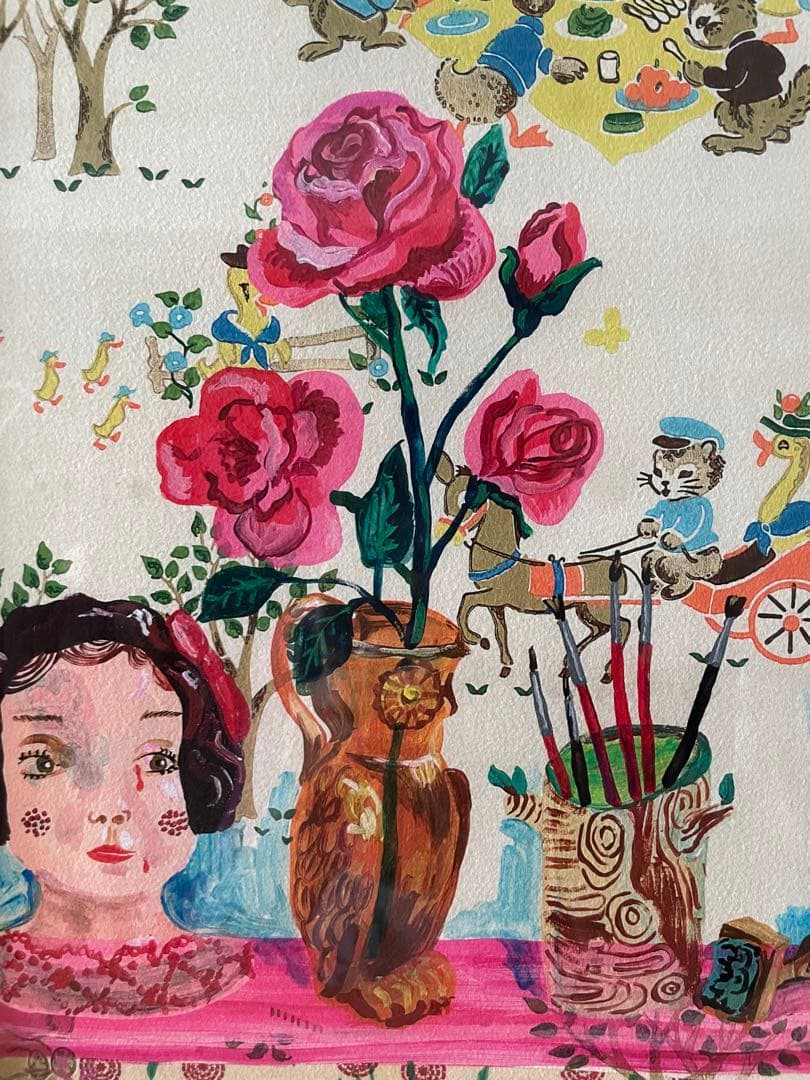 ナタリーレテ　リトグラフ　直筆サイン入り