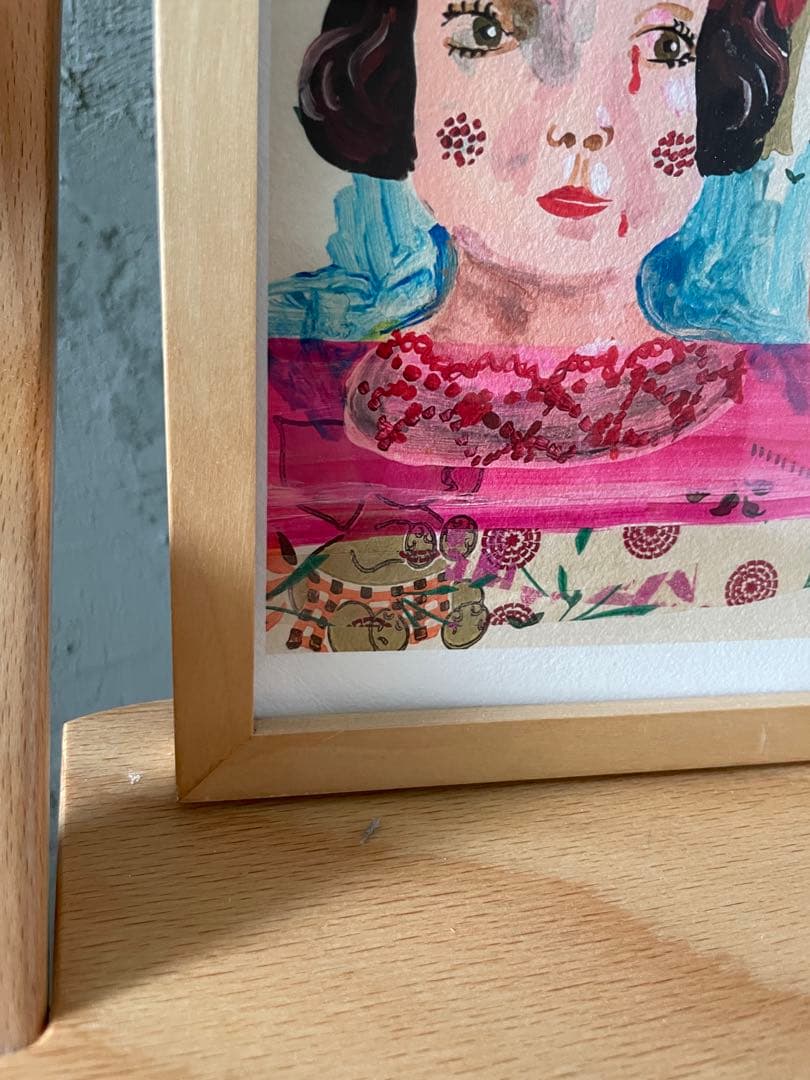 ナタリーレテ　リトグラフ　直筆サイン入り