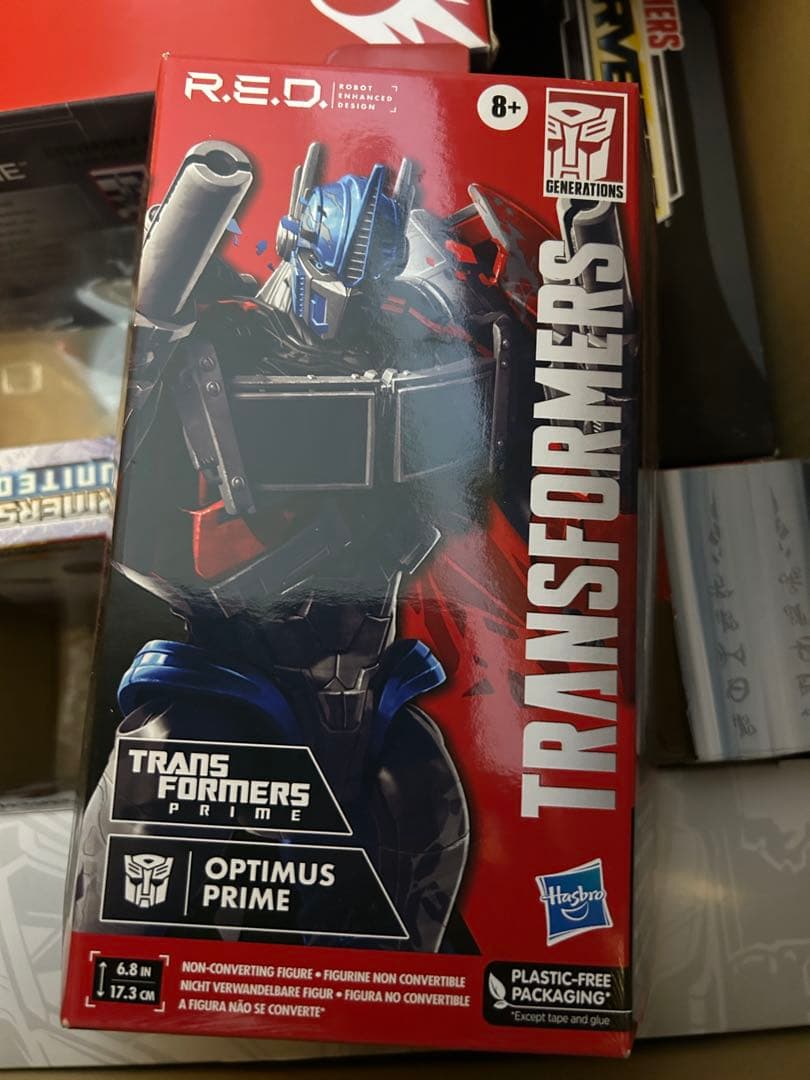 未開封　トランスフォーマー プライム　オプティマス プライム　red R.E.D