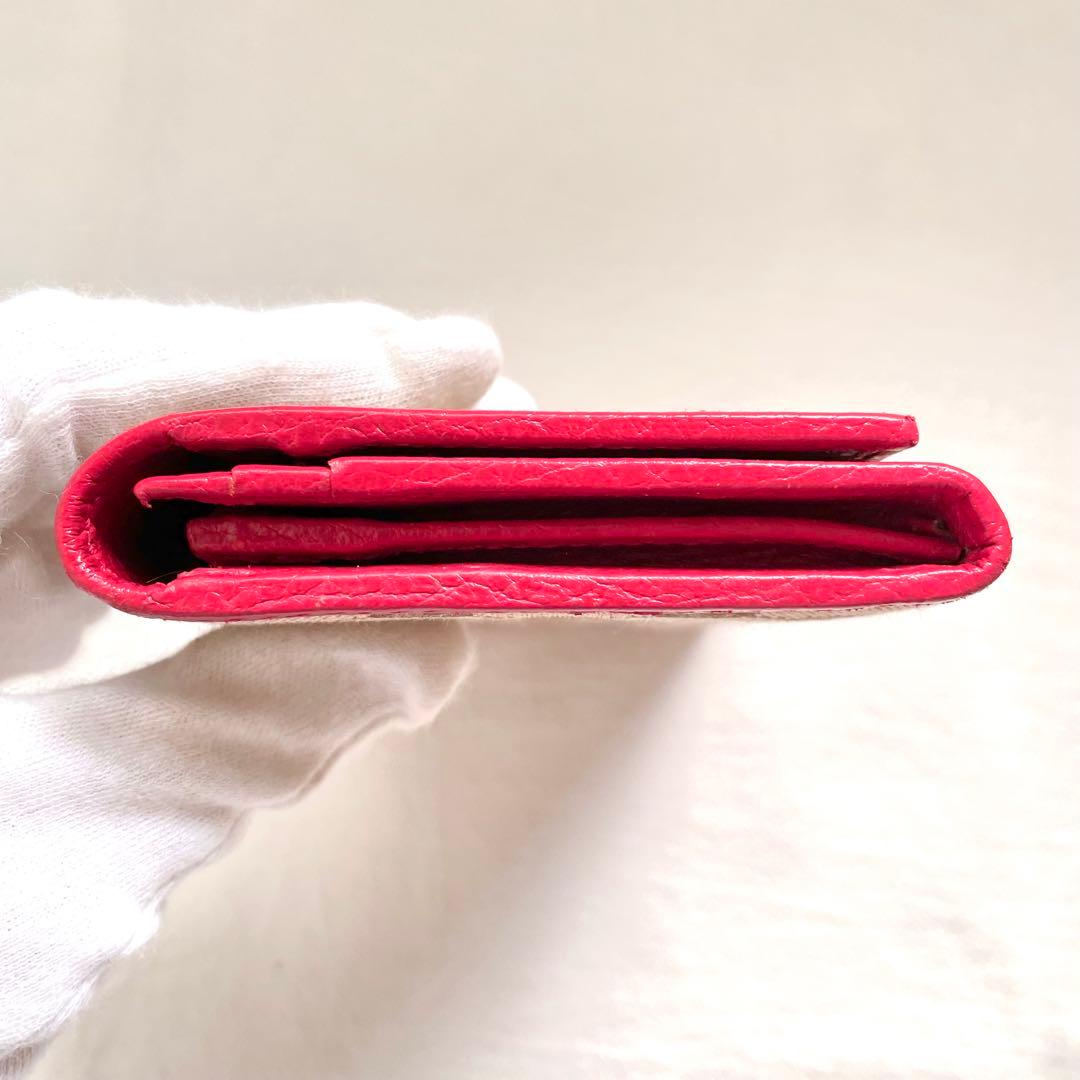 GUCCI グッチ　長財布　GG キャンバス　美品　2つ折り財布　1221-④