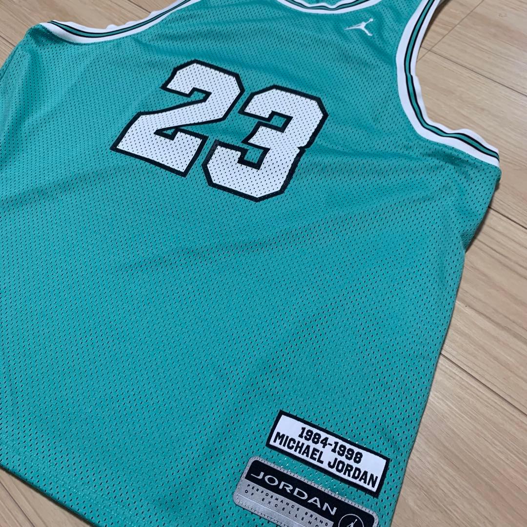 【極美品】NIKE JORDAN タンクトップ Lサイズ ティファニーブルー