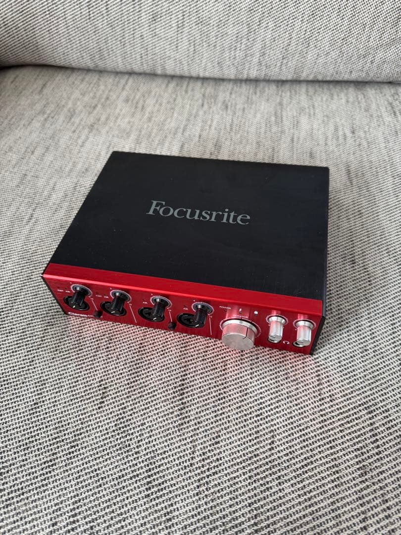 Focusrite Clarett 4Pre オーディオインターフェース DTM