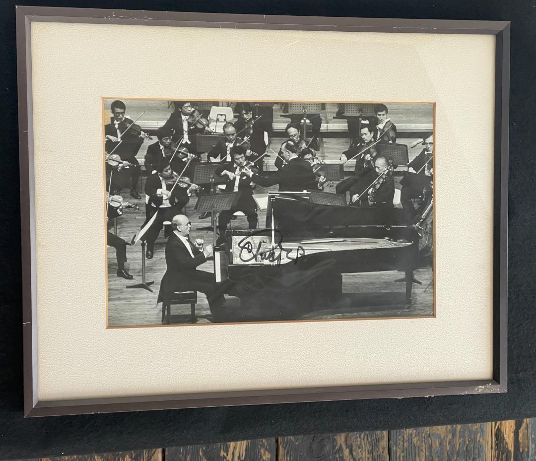 直筆サイン入 スヴャトスラフ リヒテル RICHTER 1970 初来日 公演