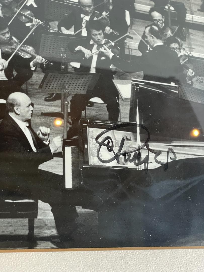 直筆サイン入 スヴャトスラフ リヒテル RICHTER 1970 初来日 公演