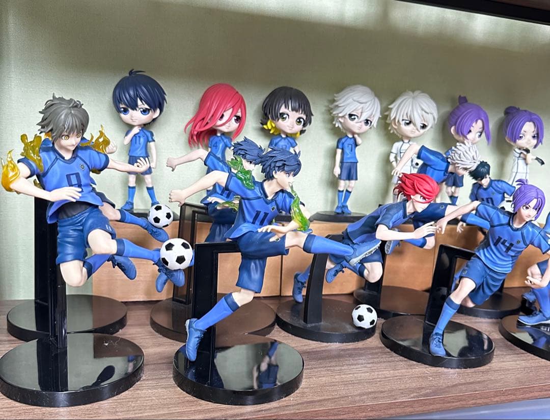 美品　ブルーロック フィギュア 17体セット　まとめ売り　Qposketなど