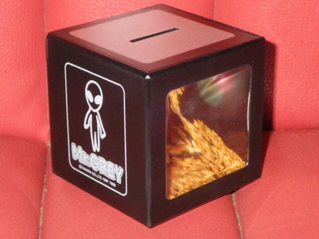 90'S★宇宙人★マジックバンク★貯金箱★ビンテージ★UFO★トリックアート