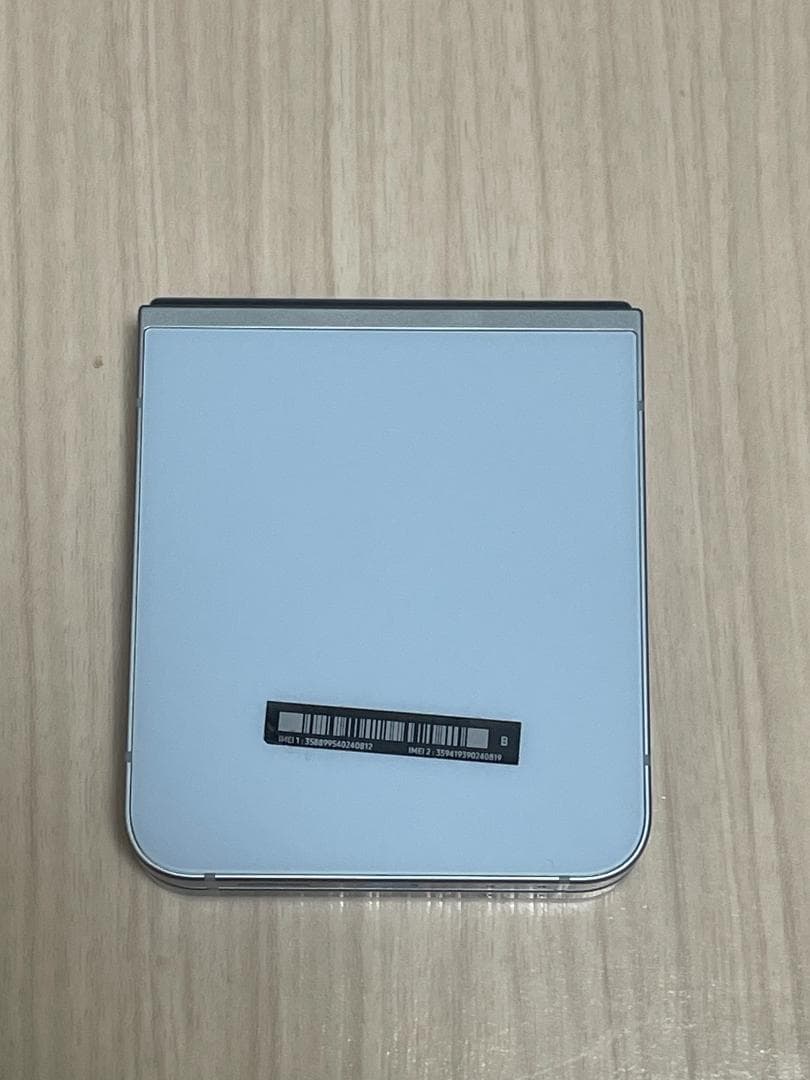最終値下げGalaxy Z Flip6 ブルー 12GB 256GB ほぼ未使用