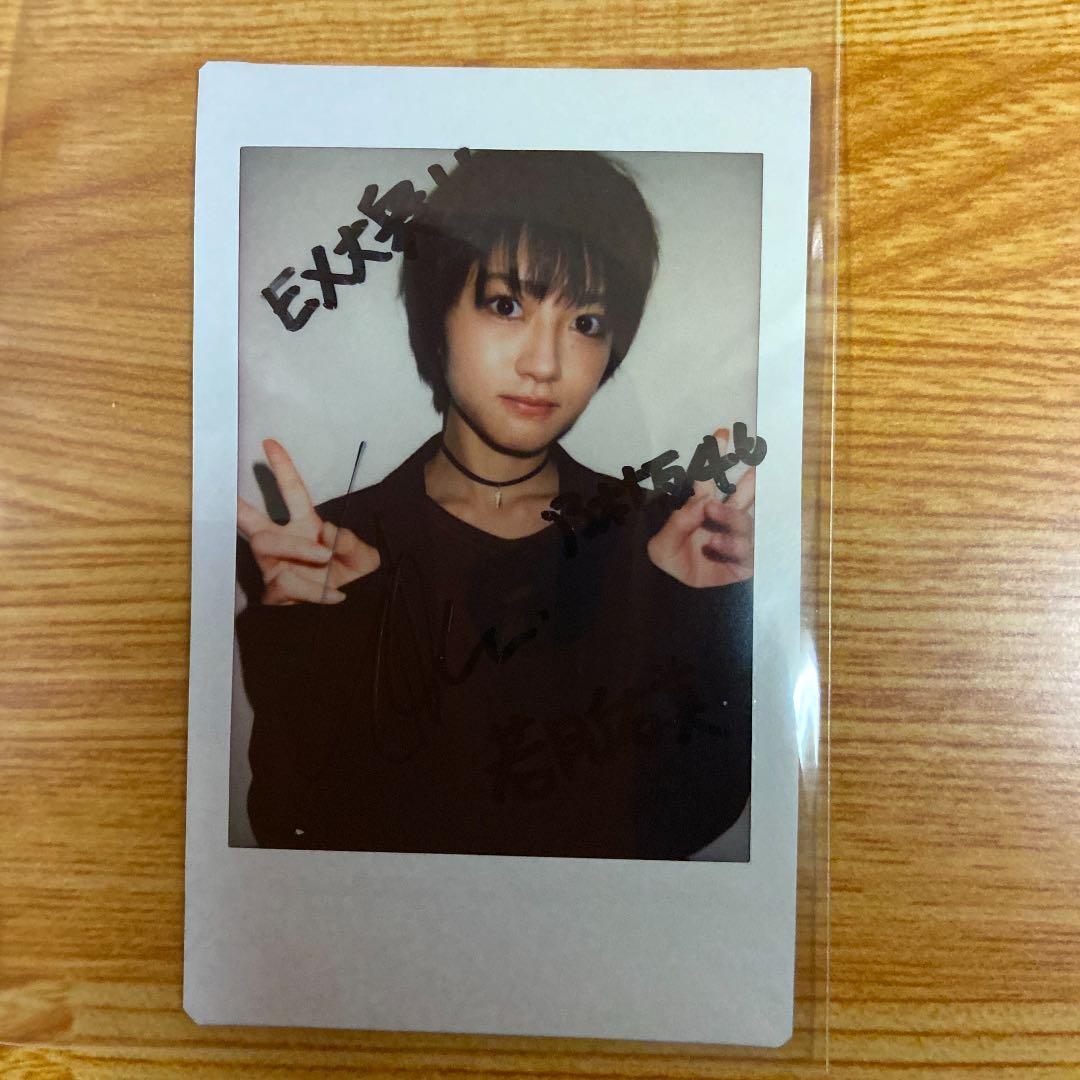 元乃木坂46若月佑美　直筆サイン入りチェキ　卒業直前　EX大衆