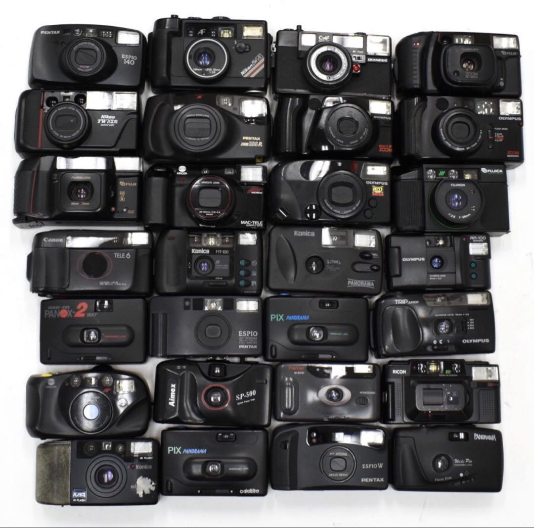中古 コンパクトフィルムカメラ セット　【管:Z3】
