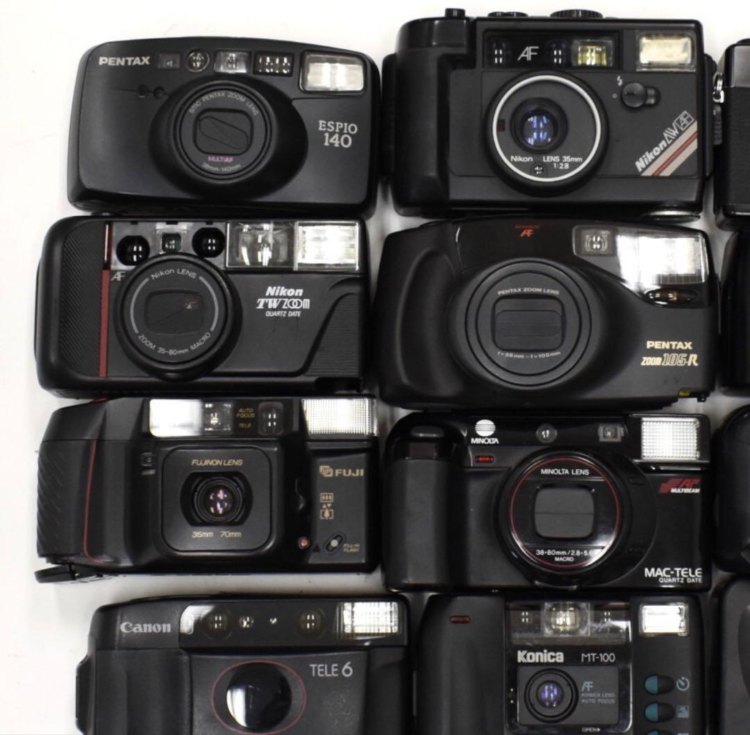中古 コンパクトフィルムカメラ セット　【管:Z3】