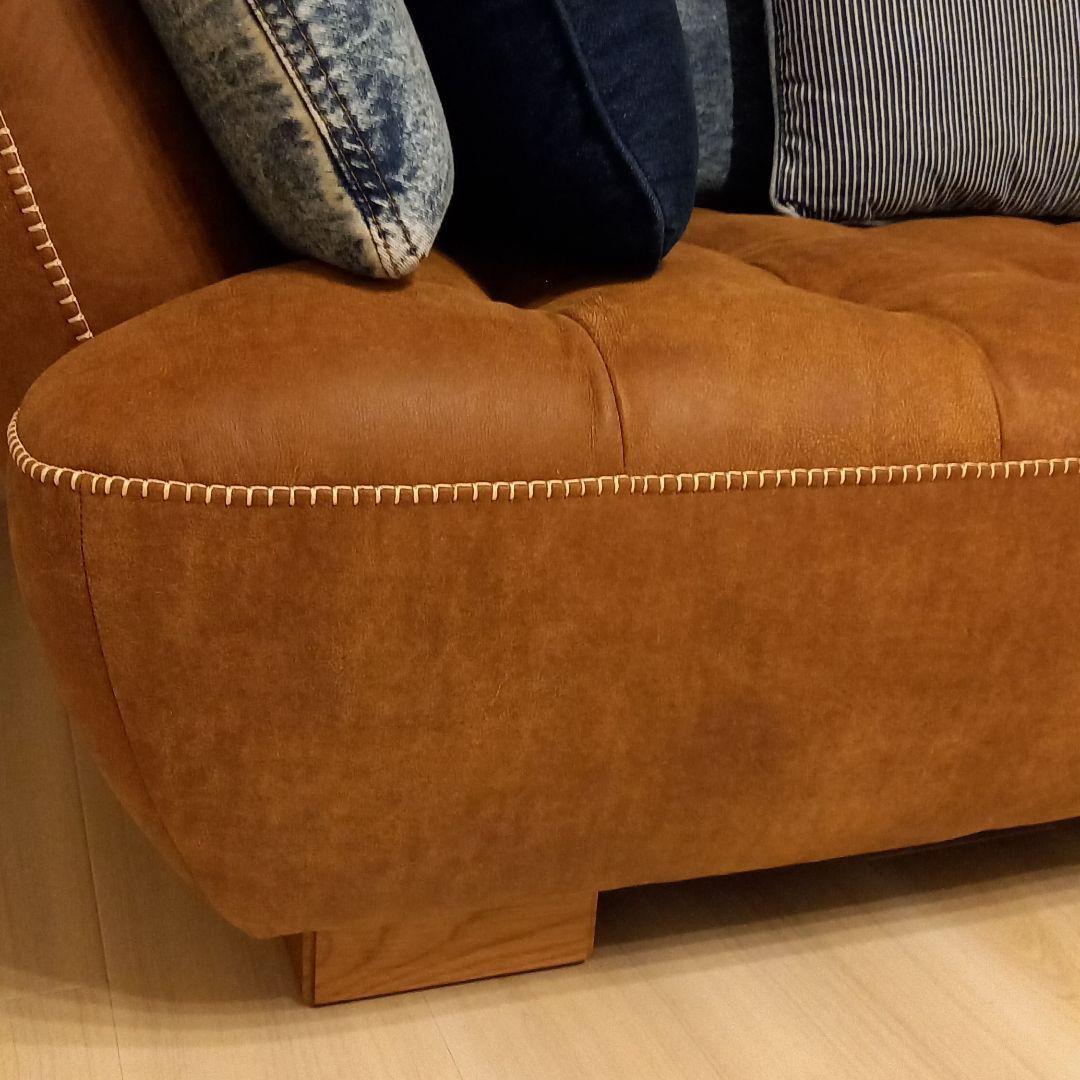 crashgate オピアム　オイルレザー　ソファー