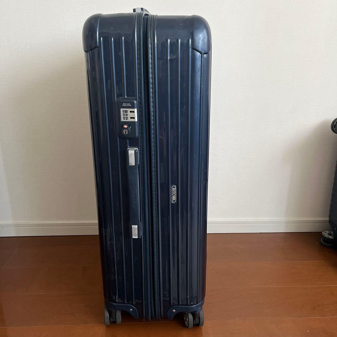【値下げ中】RIMOWA リモワ サルサデラックス 97L 4輪 ネイビー