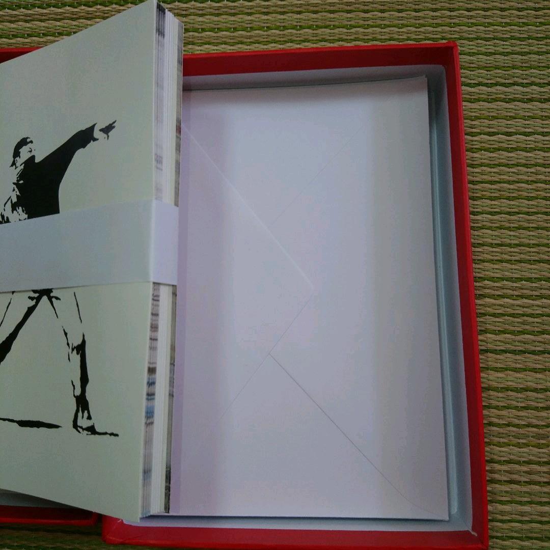 banksy バンクシー レター カード セット