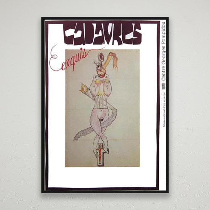額装済/Cadavresl Exquis/カダブレス/ポスター