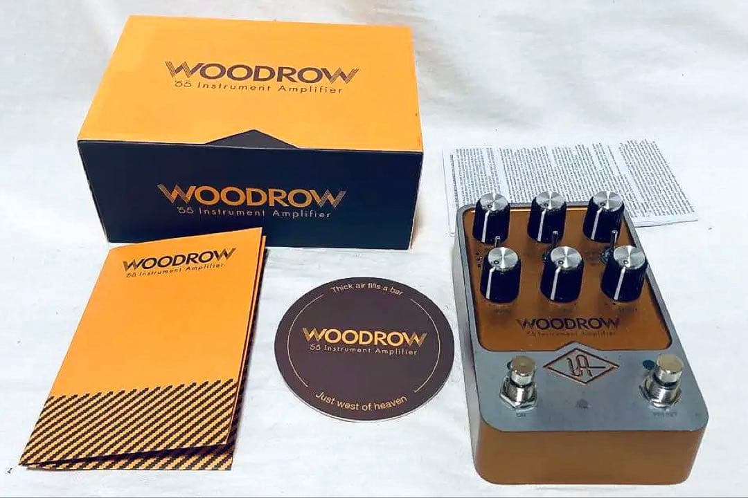 Universal audio UAFX Woodrow 55 動作良好 付属品