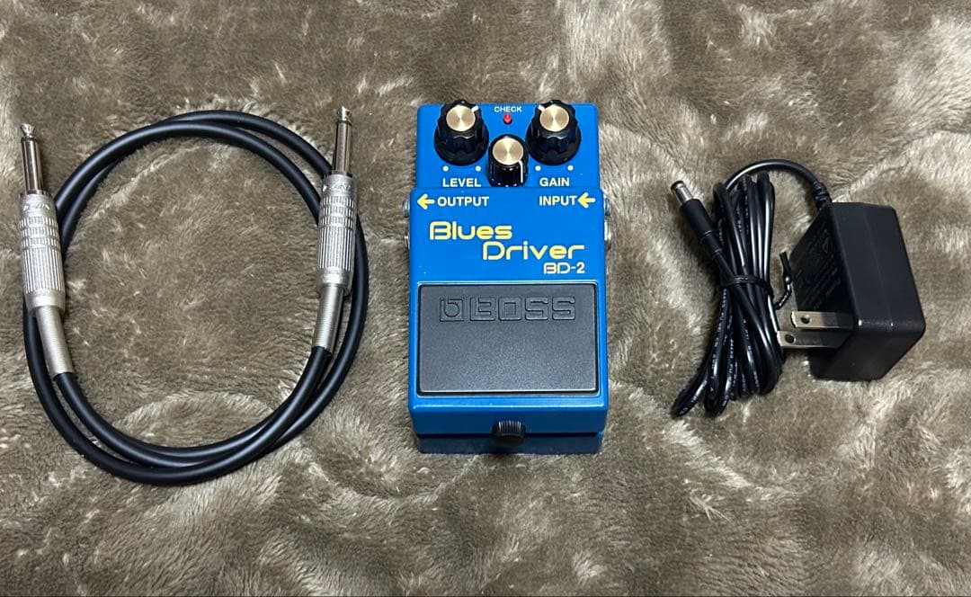 【五厘】BOSS BD-2＆専用ACアダプター＆カナレ シールド