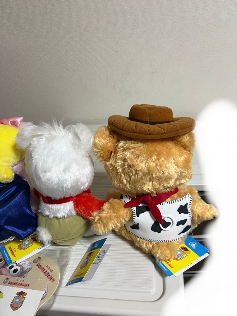 ユニベアシティぬいぐるみ（ハウディ、ポッテリー、スポーク）